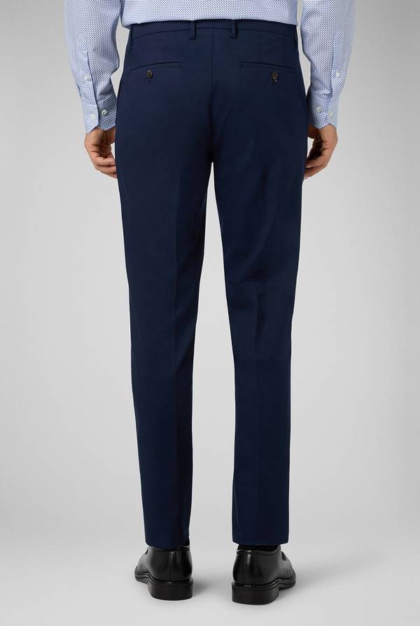 Pull Pal Zileri Pantaloni chino in cotone e lyocell Sconto