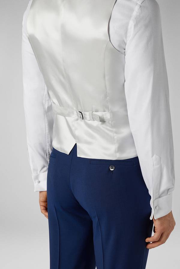 Pull Pal Zileri Gilet in satin della linea Cerimonia con allacciatura a quattro bottoni Online