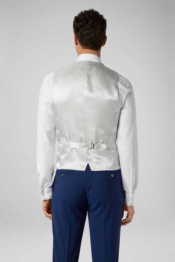 Pull Pal Zileri Gilet in satin della linea Cerimonia con allacciatura a quattro bottoni Outlet
