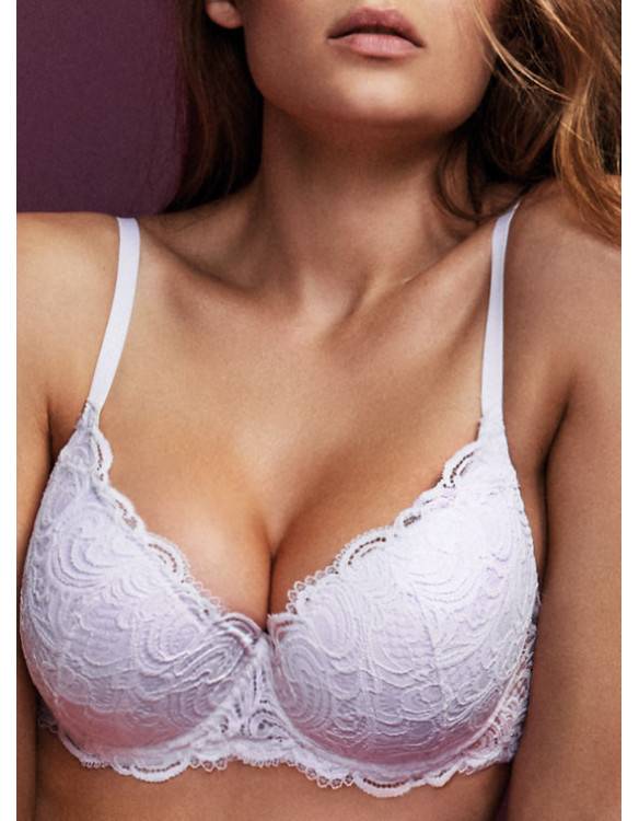 Lormar Reggiseno Balconcino in pizzo leavers - Frizzante Plunge Offerta