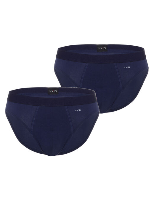Lovable Bipack slip in cotone elasticizzato, blu Soddisfazione Garantita