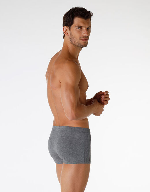 Lovable Boxer in cotone Dynamic Cotton, grigio melange scuro Vendita Calda