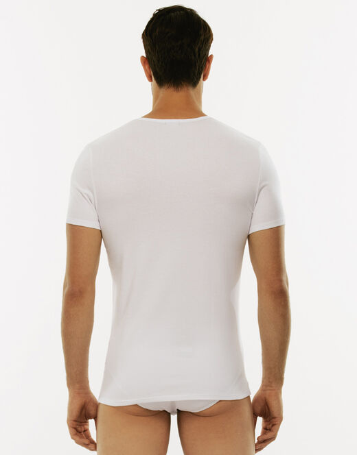 Lovable T-Shirt girocollo Cotton Stretch in cotone elasticizzato, bianco I Più Venduti