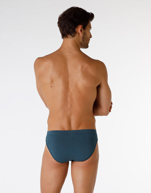 Lovable Slip Enriched Plain Cotton Modal in cotone e modal, ottanio Moda