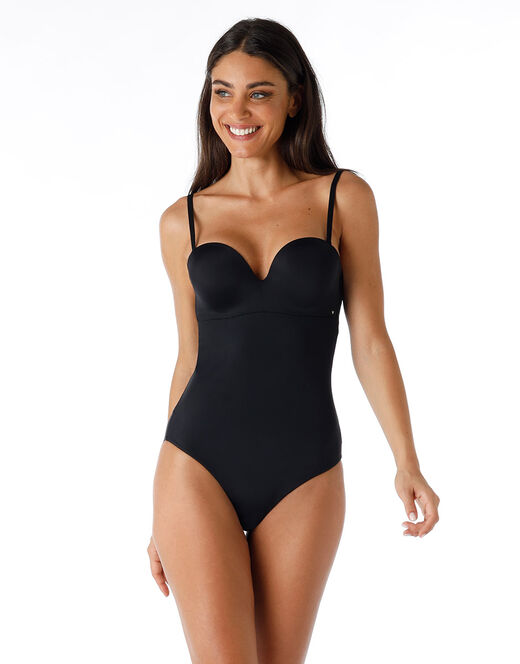 Lovable Body strapless in microfibra, nero Italy
