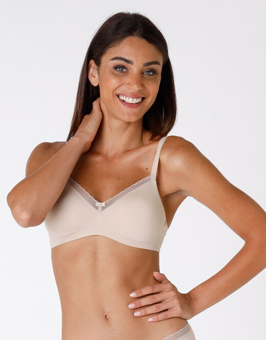 Lovable Reggiseno senza ferretto My Daily Comfort in microfibra, skin Sconto