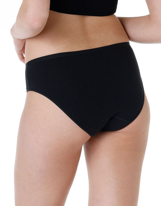 Lovable Slip assorbente lavabile in cotone elasticizzato, nero Offerta
