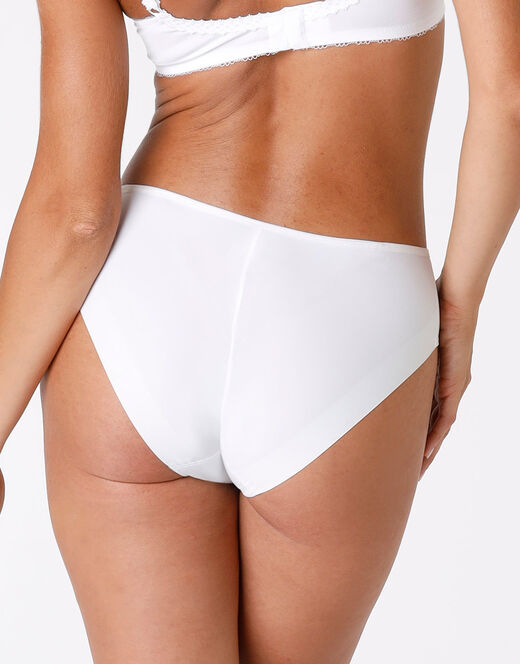 Lovable Slip midi Invisible in microfibra, bianco Presa
