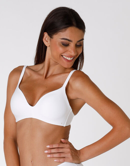 Lovable Reggiseno senza ferretto Invisible Lift Supreme, bianco Soddisfazione Garantita