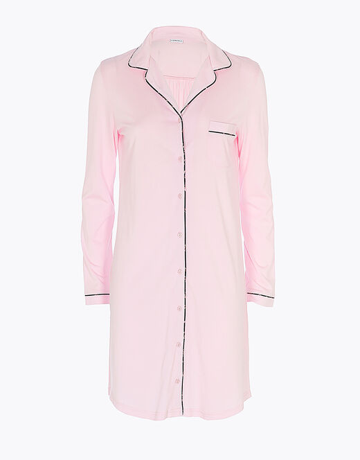 Lovable Camicia da notte in jersey di cotone modal, rosa I Più Venduti
