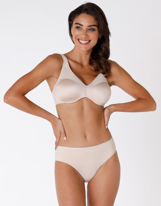 Lovable Reggiseno ferretto Modern Shaping Minimizer in microfibra e tulle, skin Consegna Veloce
