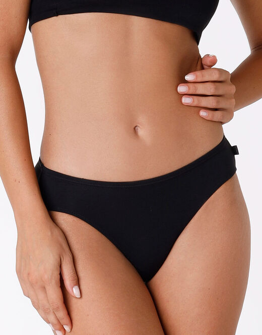 Lovable Slip Lovely vita bassa nero in cotone modal vellutato Prezzo Ridotto