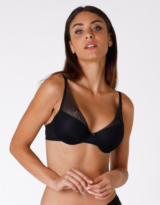 Lovable Reggiseno ferretto leggermente imbottito Sensual Touch Exclusive, nero Qualità