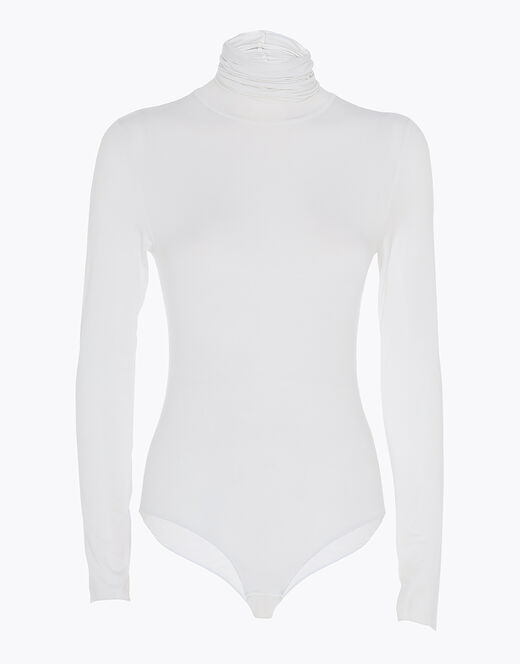 Lovable Body a collo alto e manica lunga in modal, bianco 2025
