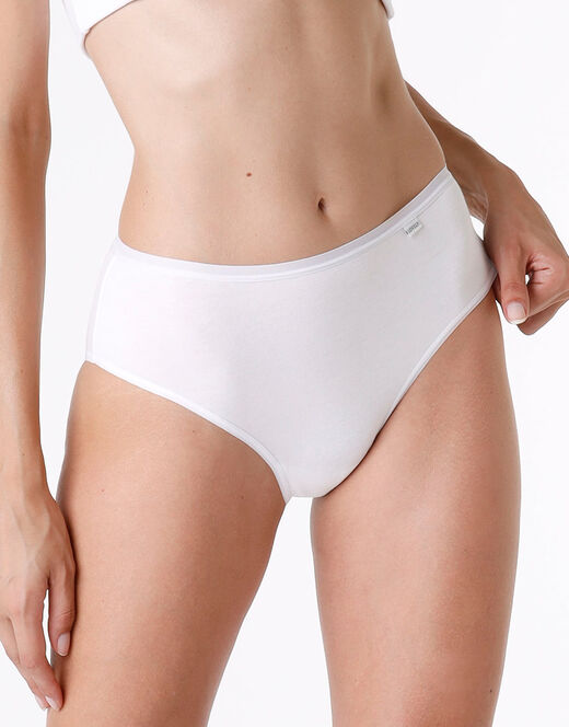 Lovable Slip midi lovely in cotone modal, bianco Nuovo