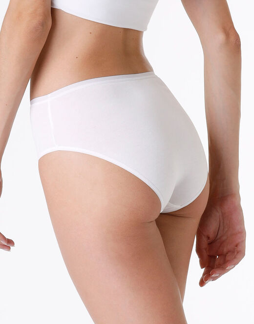 Lovable Slip midi lovely in cotone modal, bianco Nuovo