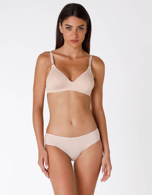 Lovable Bipack reggiseni senza ferretto Cotton Line in cotone, nude Qualità Garantita