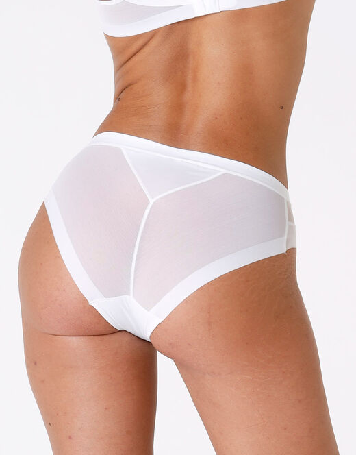 Lovable Slip Invisible Ultralight bianco in microfibra e tulle. Massima invisibilità Hotsell