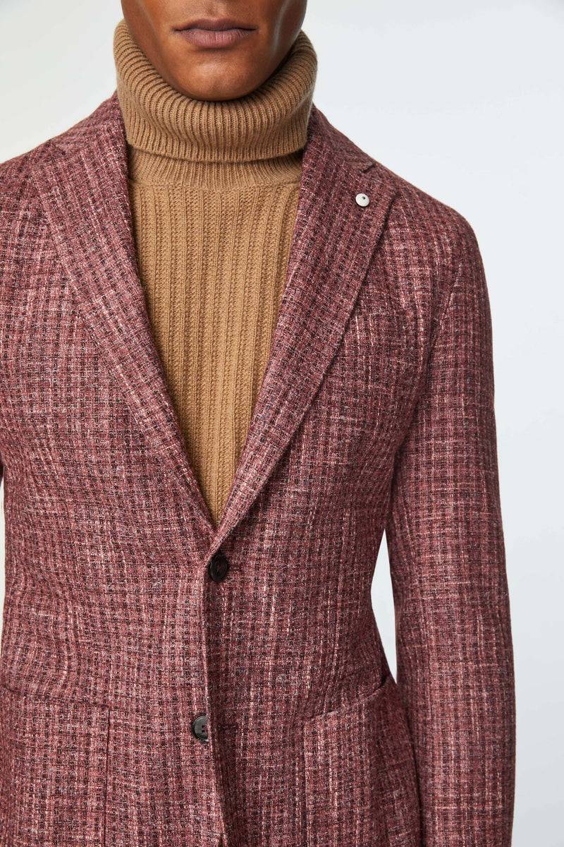 Lubiam Giacca JACK tinto capo vinaccia Giacca JACK tinto capo vinaccia Shopping Online