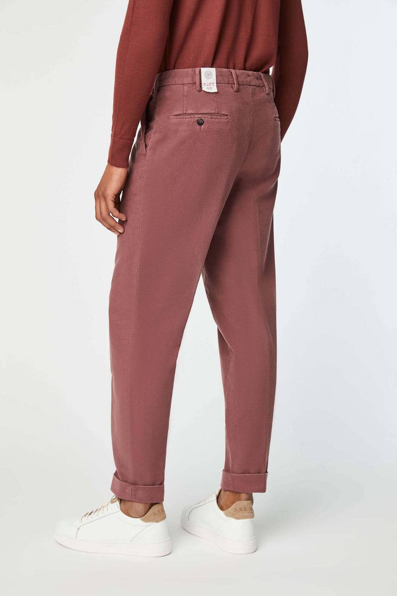 Lubiam Pantalone MILES tinto capo viola vinaccia Pantalone MILES tinto capo viola vinaccia 2025