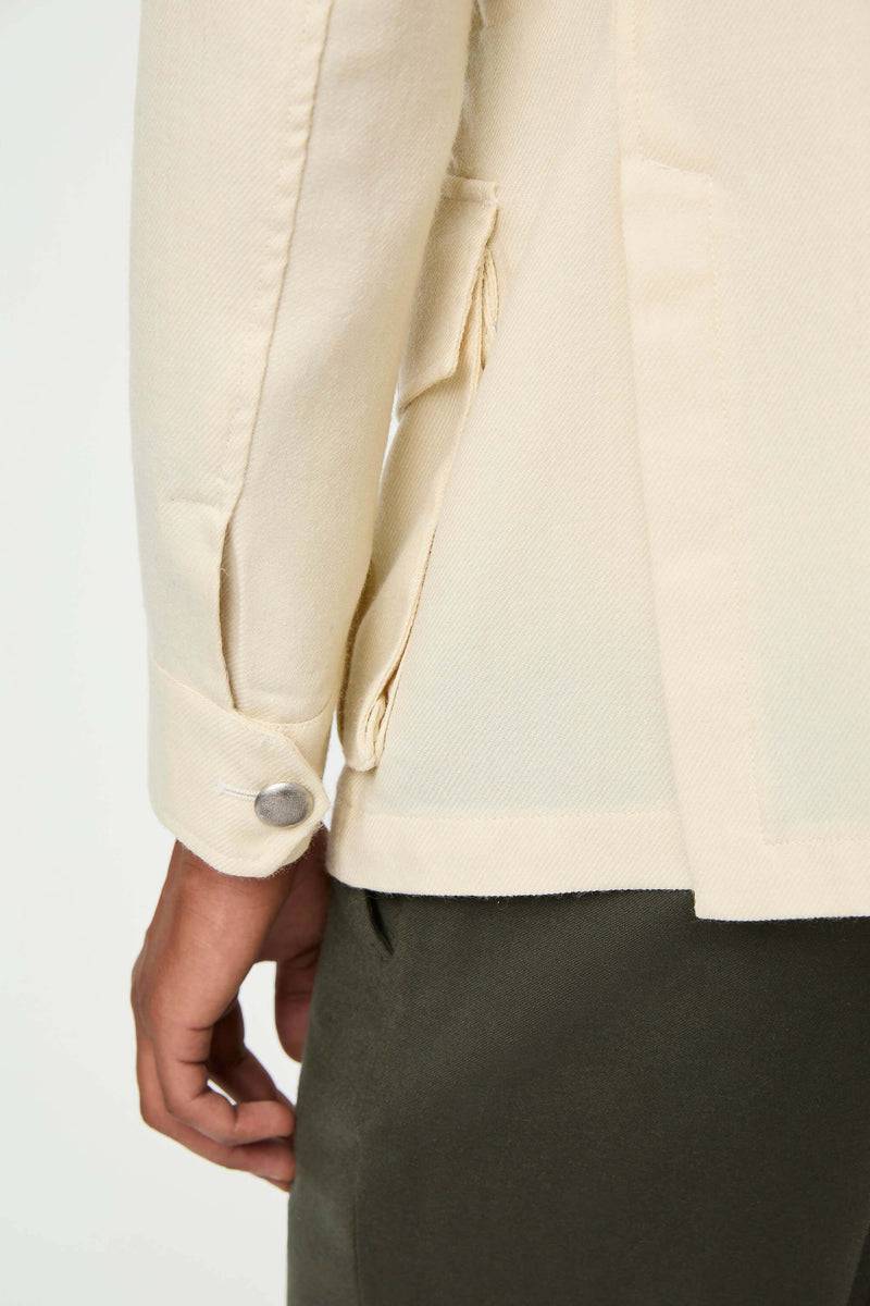 Lubiam Giacca SAHARA tinto capo bianco avorio Giacca SAHARA tinto capo bianco avorio 2025