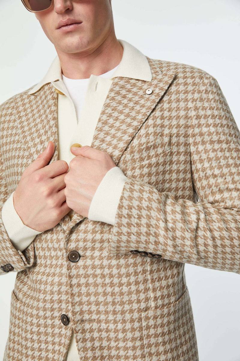 Lubiam Giacca STEVE non trattata beige Giacca STEVE non trattata beige Pezzi Unici