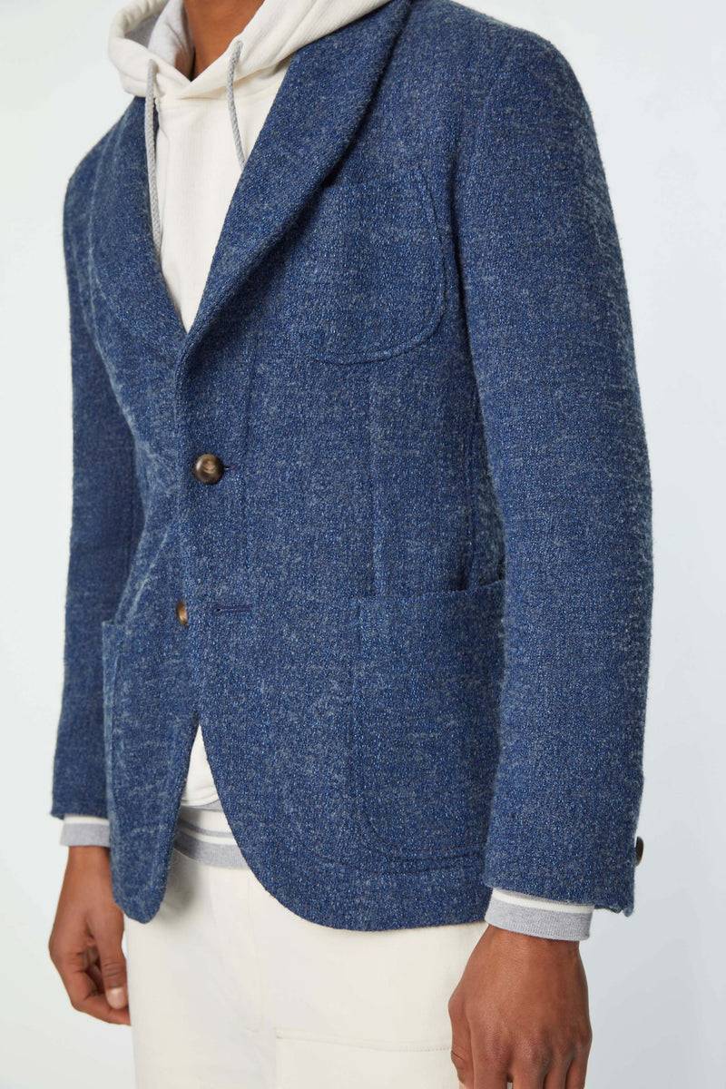 Lubiam Giacca ALAN blu denim Sartorial Indigo Giacca ALAN blu denim Sartorial Indigo Negozi Online