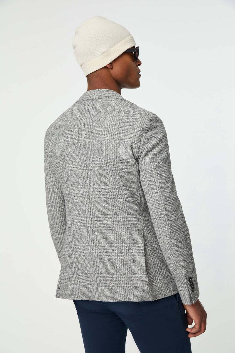 Lubiam Giacca JACK in jersey grigio chiaro Giacca JACK in jersey grigio chiaro Offerte