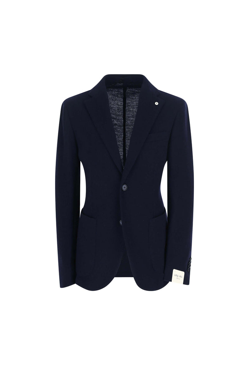 Lubiam Giacca JACK in cashmere blu Giacca JACK in cashmere blu Vendita Calda