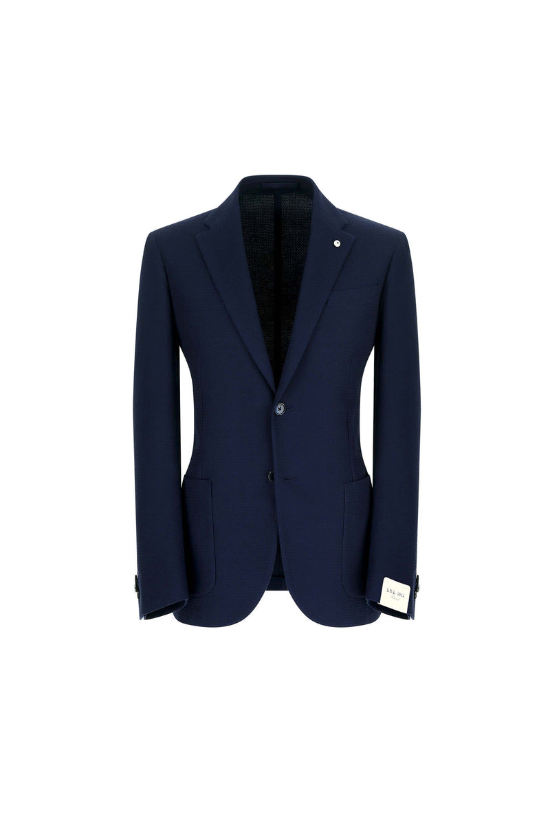 Lubiam Giacca JACK blu notte lavorata Giacca JACK blu notte lavorata Italia