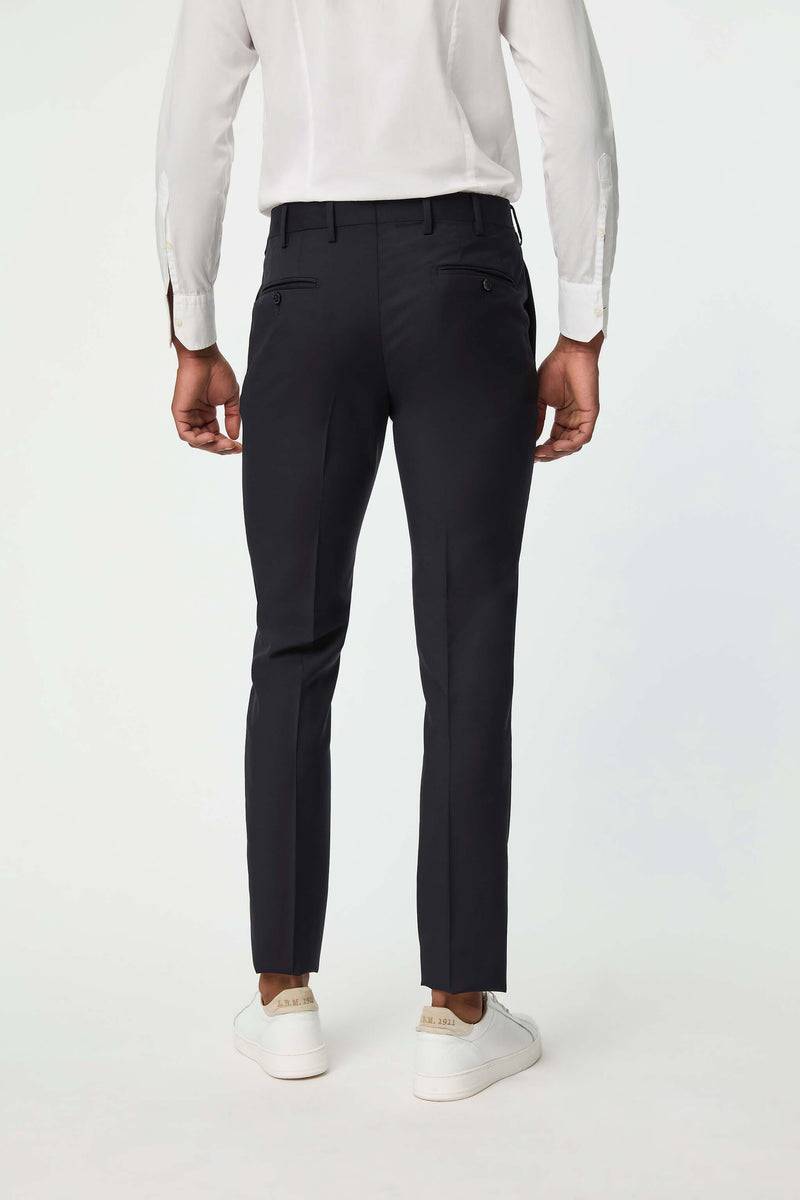 Lubiam Pantalone Duetto MAI TAI in lana blu scuro Pantalone Duetto MAI TAI in lana blu scuro Novità