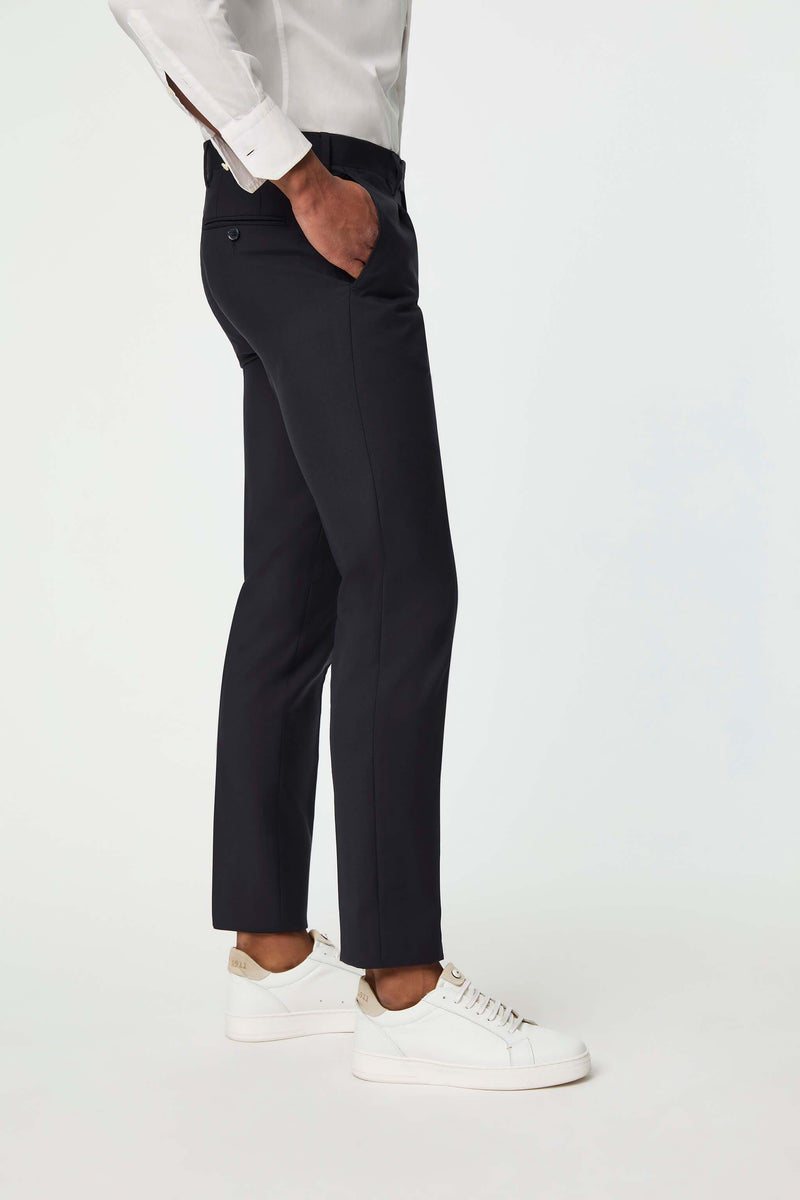 Lubiam Pantalone Duetto MAI TAI in lana blu scuro Pantalone Duetto MAI TAI in lana blu scuro Novità