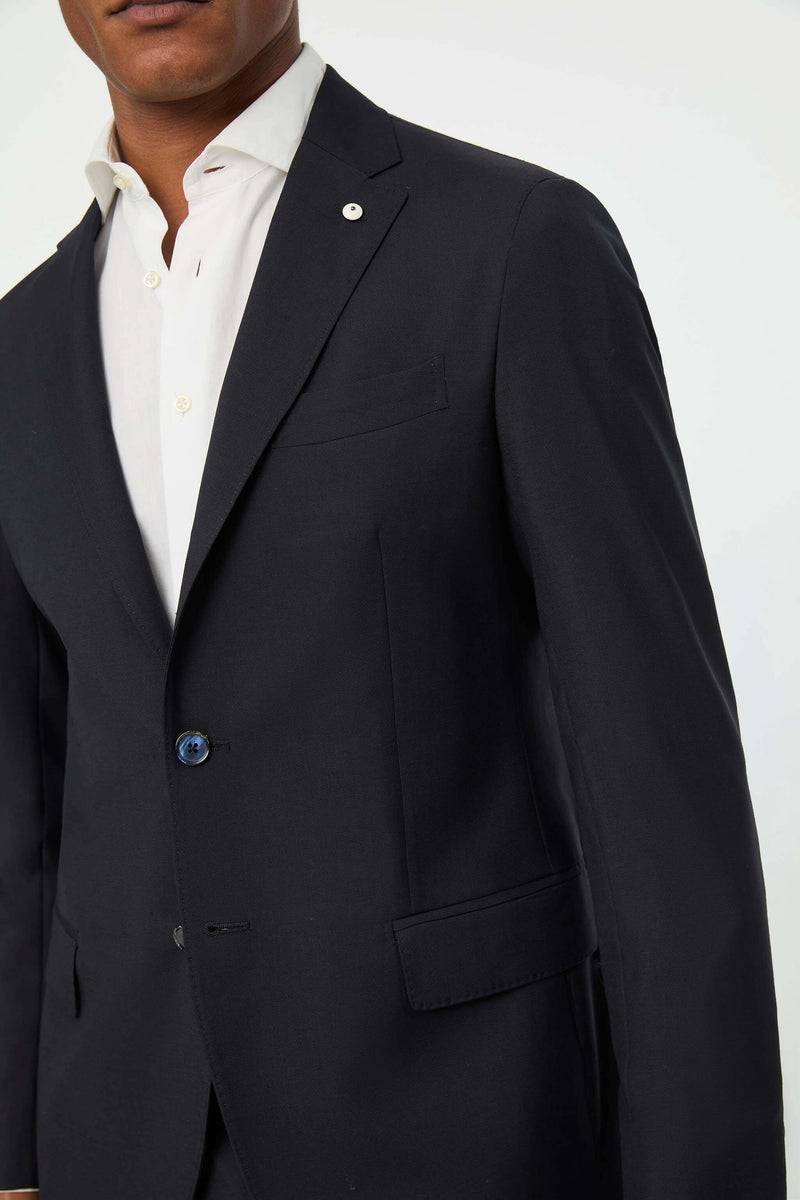 Lubiam Giacca Duetto JAMES monopetto in lana blu scuro Giacca Duetto JAMES monopetto in lana blu scuro Online