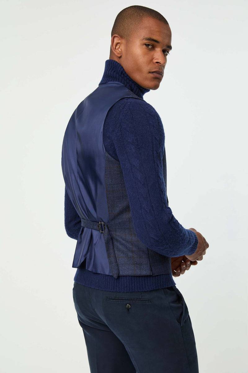 Lubiam Gilet OSCAR blu scuro Gilet OSCAR blu scuro Offerte