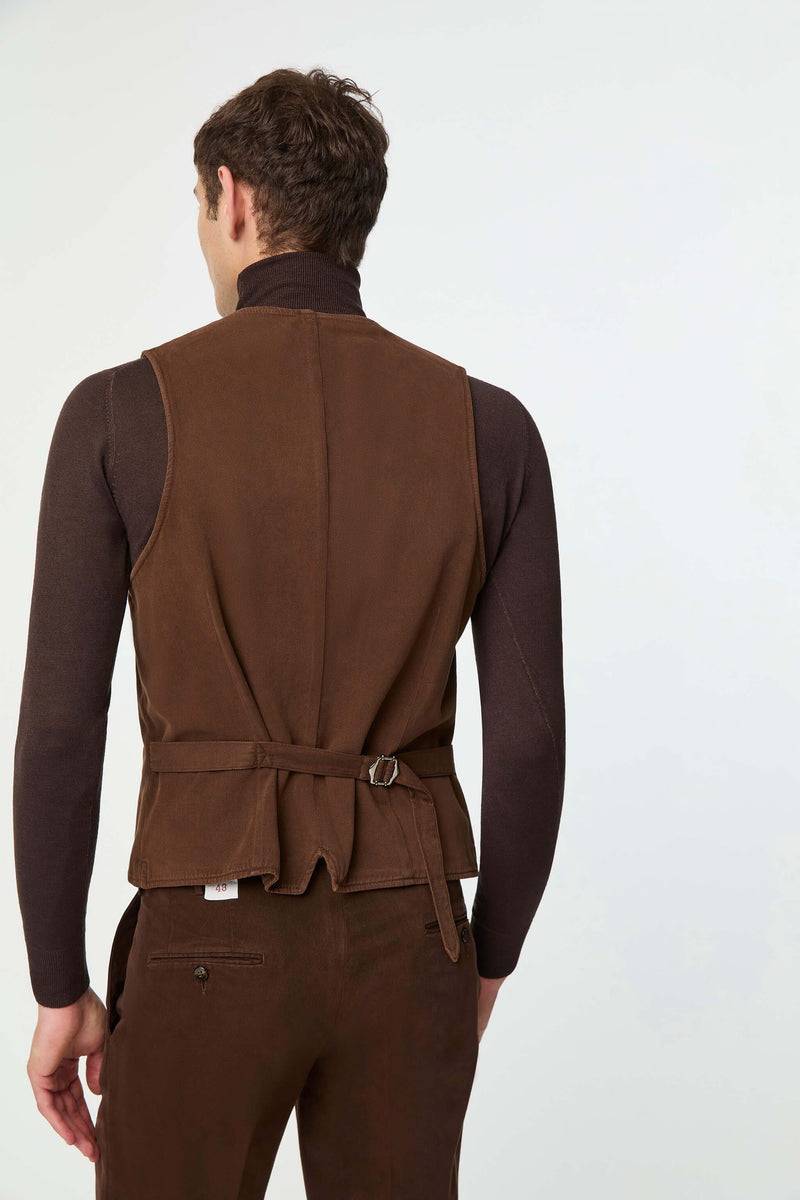 Lubiam Gilet MIKE tinto capo marrone Gilet MIKE tinto capo marrone Hotsell