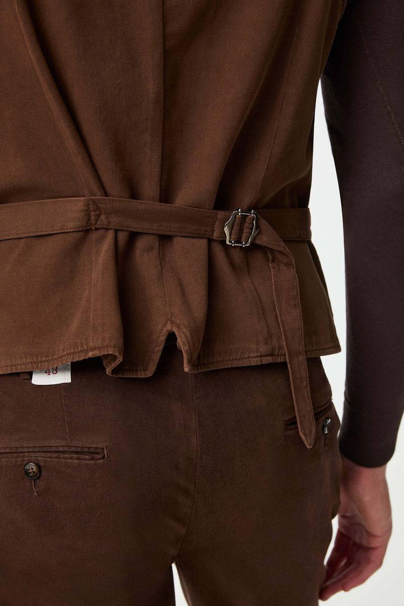 Lubiam Gilet MIKE tinto capo marrone Gilet MIKE tinto capo marrone Hotsell