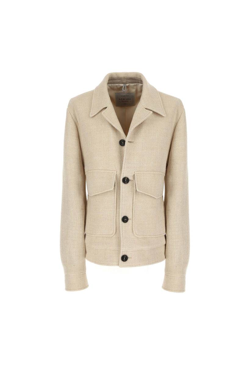 Lubiam Overjacket bianco avorio Overjacket bianco avorio I Più Venduti