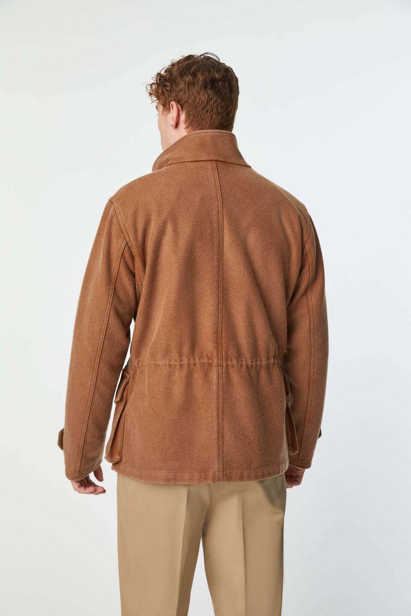 Lubiam Field jacket tinto capo marrone bruciato Field jacket tinto capo marrone bruciato Moda