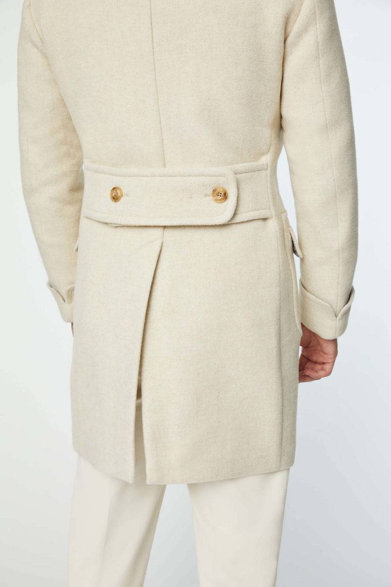 Lubiam Cappotto doppiopetto non trattato bianco Cappotto doppiopetto non trattato bianco 2025