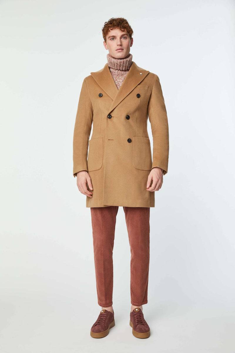Lubiam Cappotto doppiopetto in cashmere Cappotto doppiopetto in cashmere In Linea