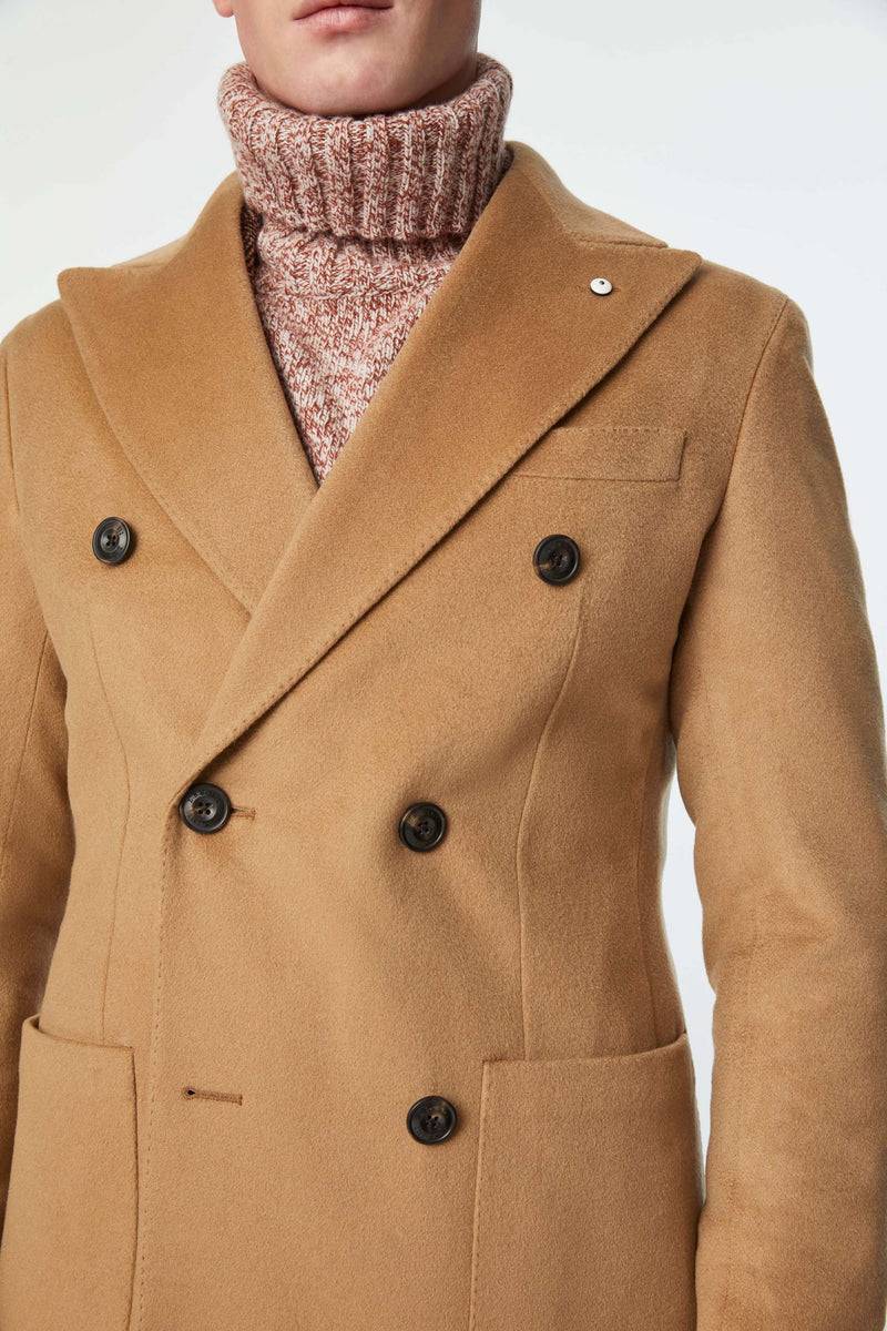 Lubiam Cappotto doppiopetto in cashmere Cappotto doppiopetto in cashmere In Linea