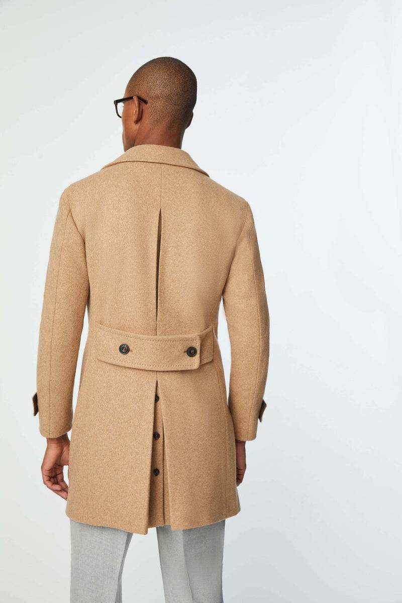Lubiam Cappotto Chesterfield in jersey beige Cappotto Chesterfield in jersey beige Nuovo