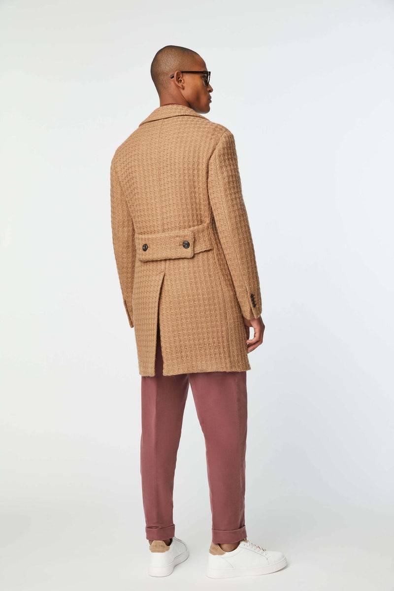 Lubiam Cappotto doppiopetto non trattato nocciola Cappotto doppiopetto non trattato nocciola Qualità