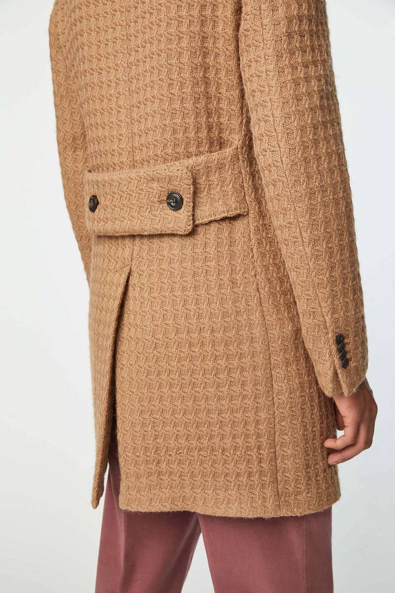 Lubiam Cappotto doppiopetto non trattato nocciola Cappotto doppiopetto non trattato nocciola Qualità