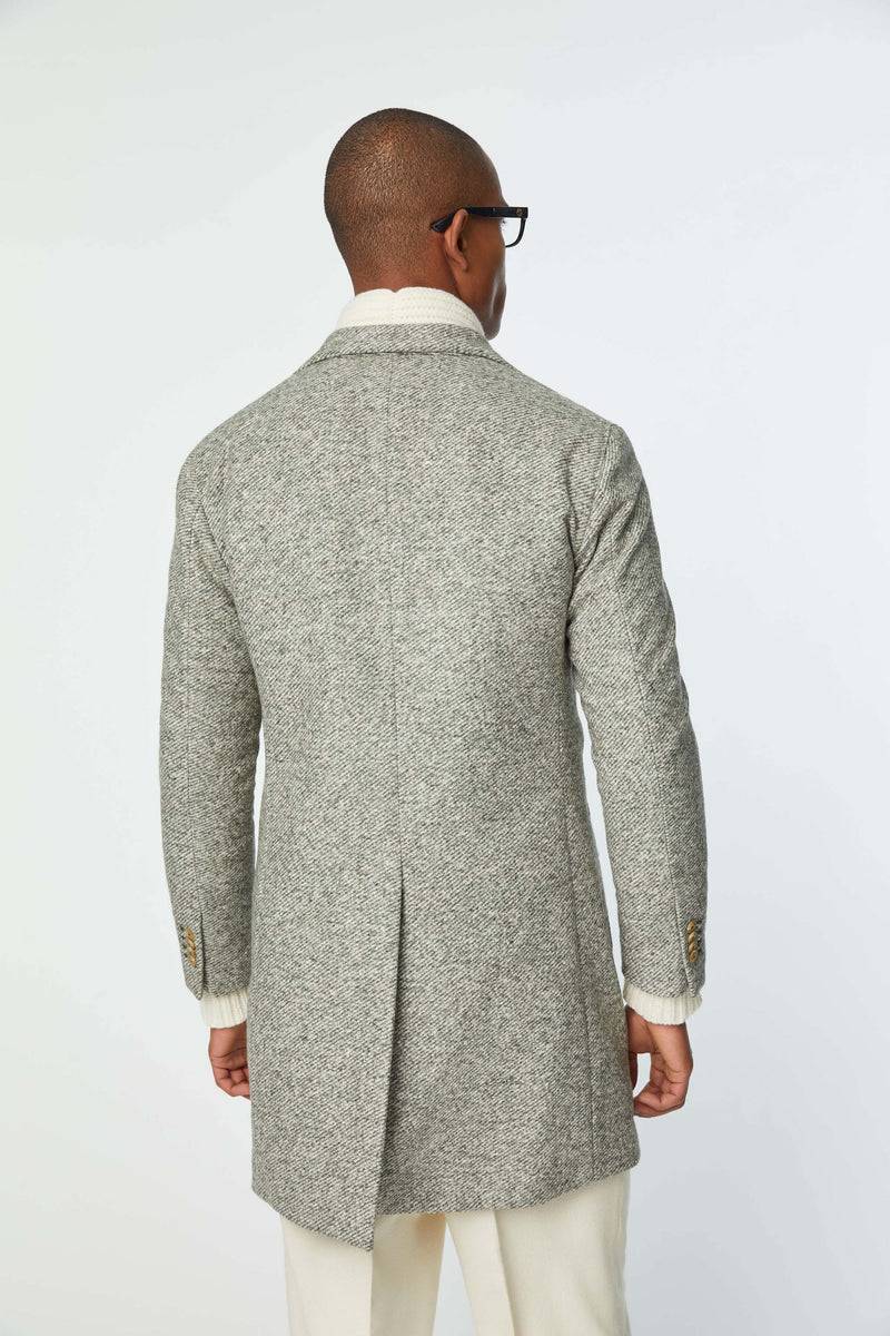 Lubiam Cappotto London in jersey verde pastello Cappotto London in jersey verde pastello Pezzi Unici