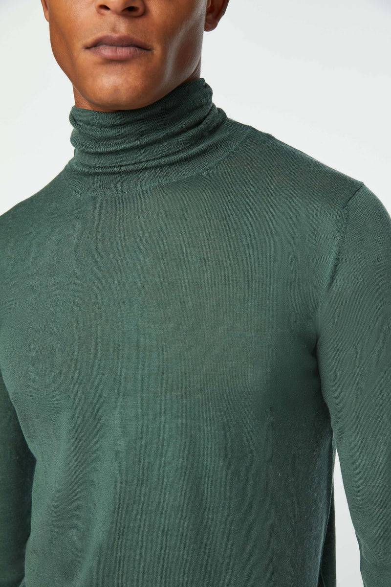 Lubiam Maglia dolcevita verde bosco Maglia dolcevita verde bosco Negozio