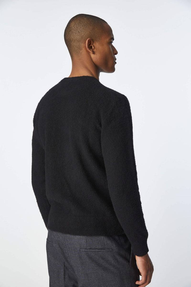 Lubiam Maglia girocollo nera Maglia girocollo nera In Saldo