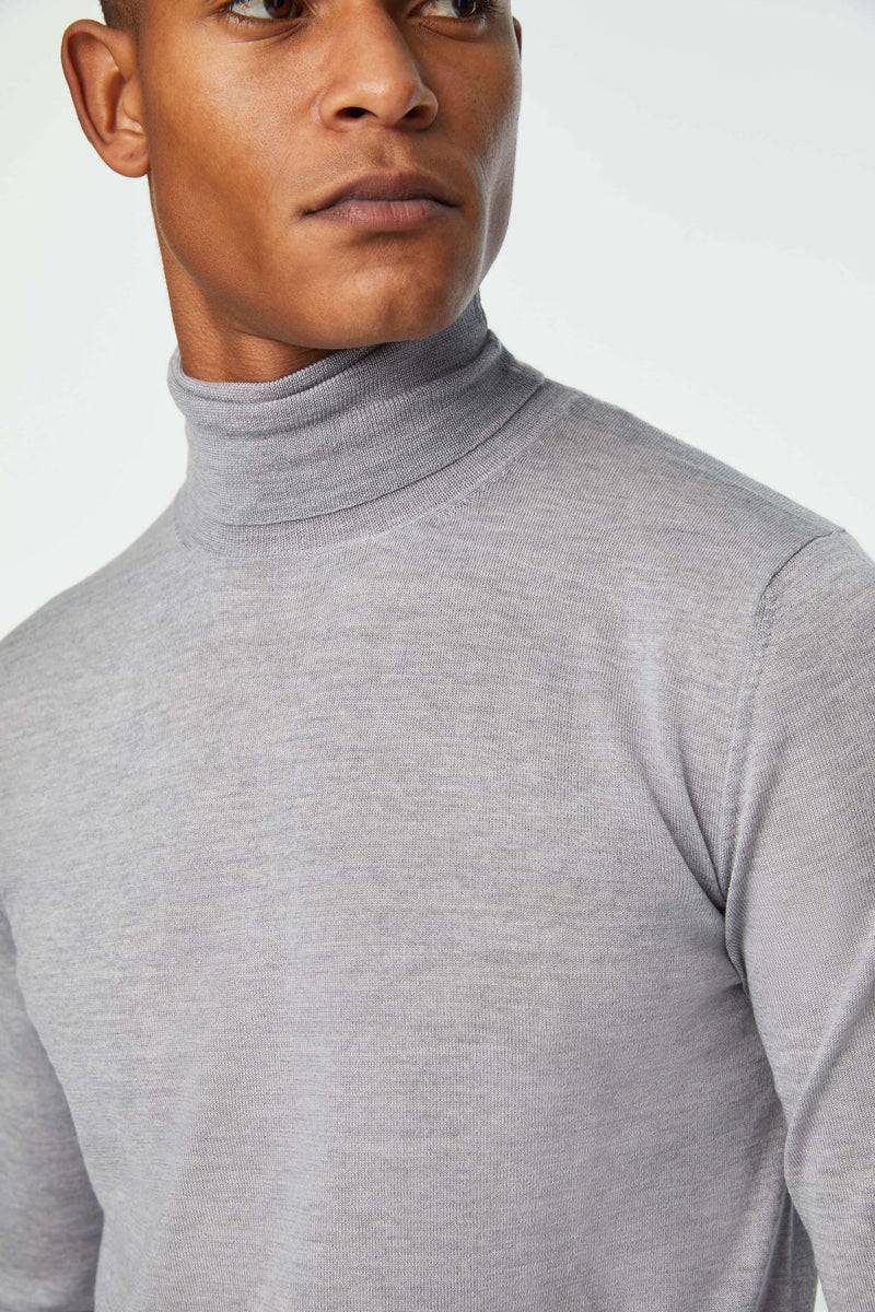 Lubiam Maglia dolcevita grigio ghiaccio Maglia dolcevita grigio ghiaccio 2025