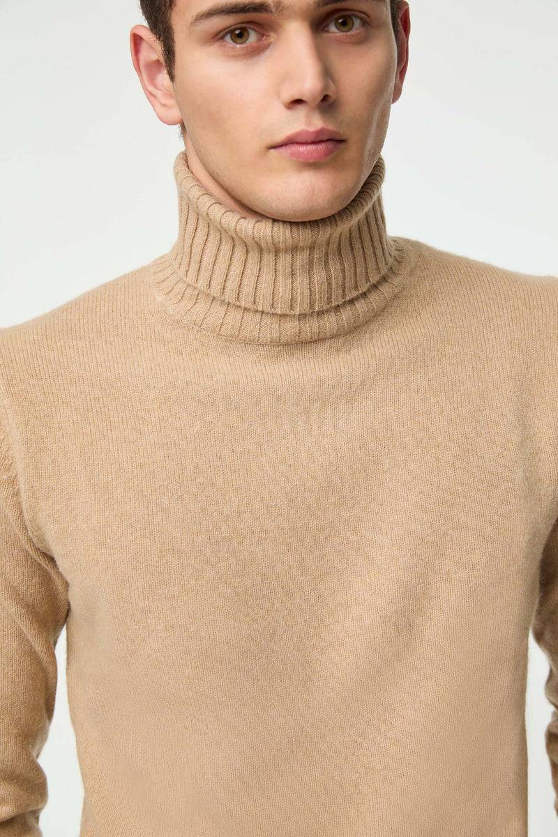 Lubiam Maglia dolcevita beige Maglia dolcevita beige Vendita