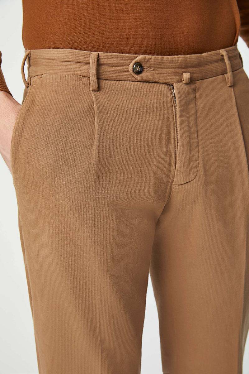 Lubiam Pantalone MICHAEL tinto capo nocciola Pantalone MICHAEL tinto capo nocciola Qualità Garantita